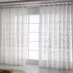 What are the different styles for lace curtains available