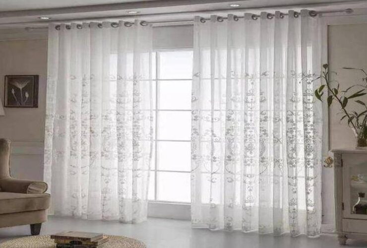 What are the different styles for lace curtains available